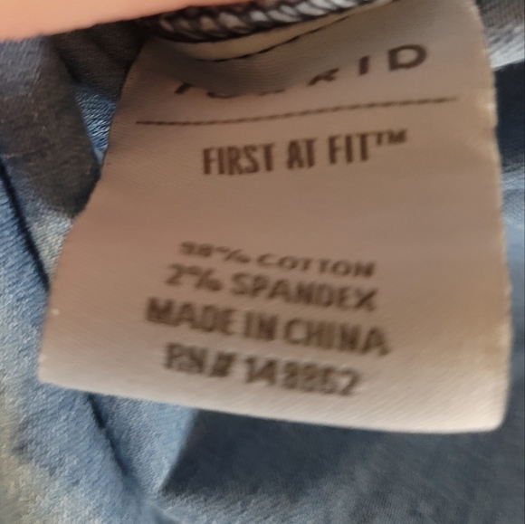 Torrid Denim Romper 0 Large - Picture 4 of 7